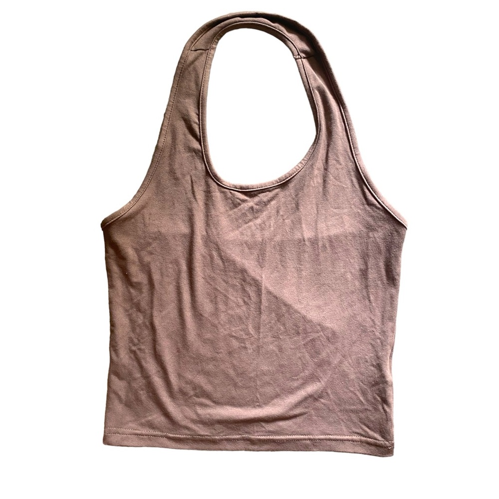 Apricot Halter Top